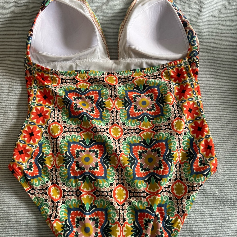 Boden Multicolor Patterned One-Piece Swimsuit - image 2